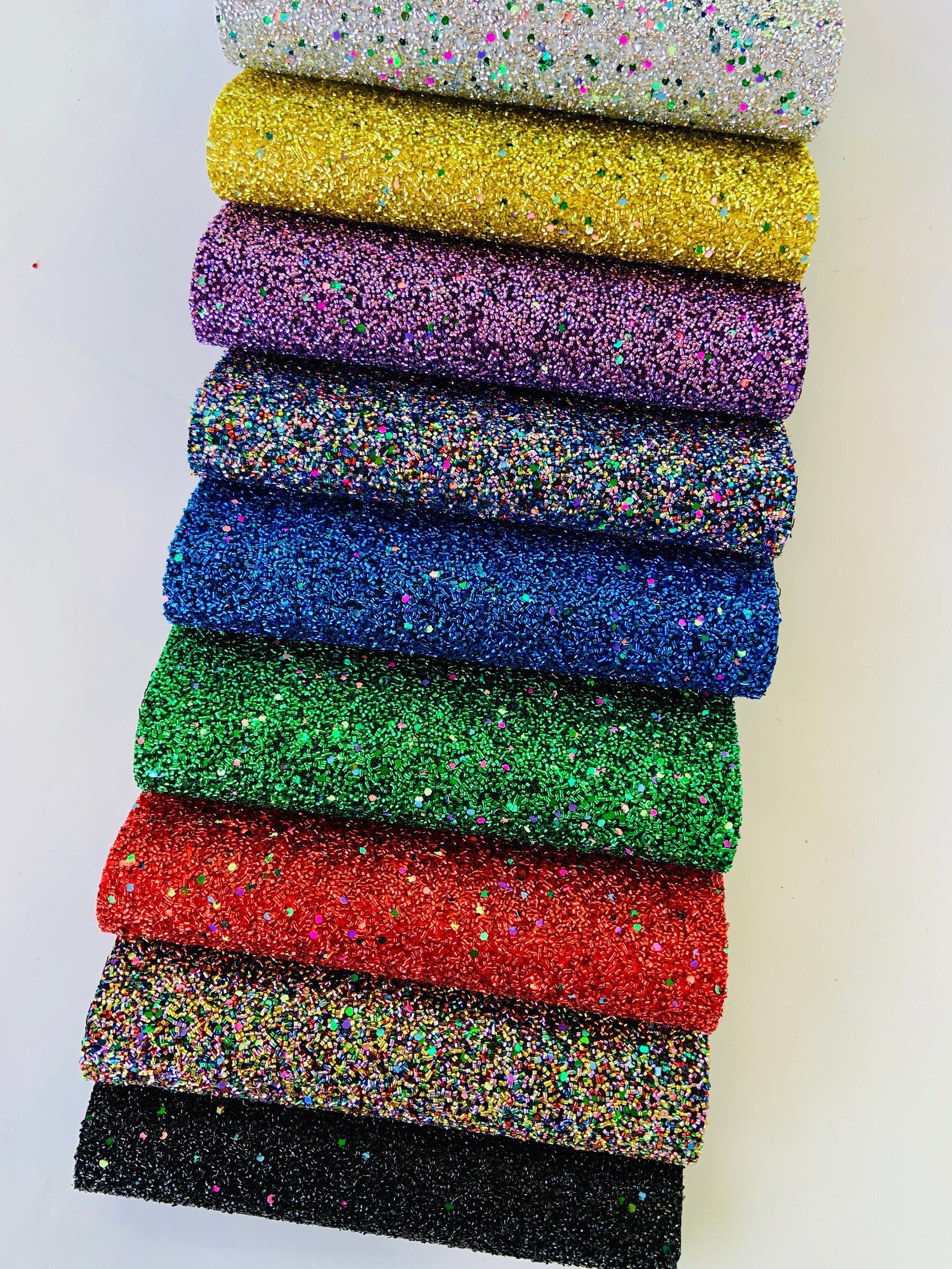 Tinsel Glitter Glitter Sheets. Tinsel/rainbow Fabric Glitter Etsy