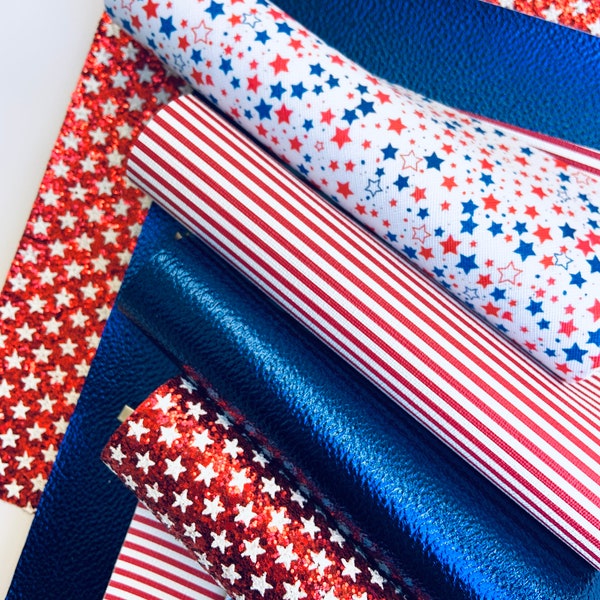 Red Faux Leather Etsy