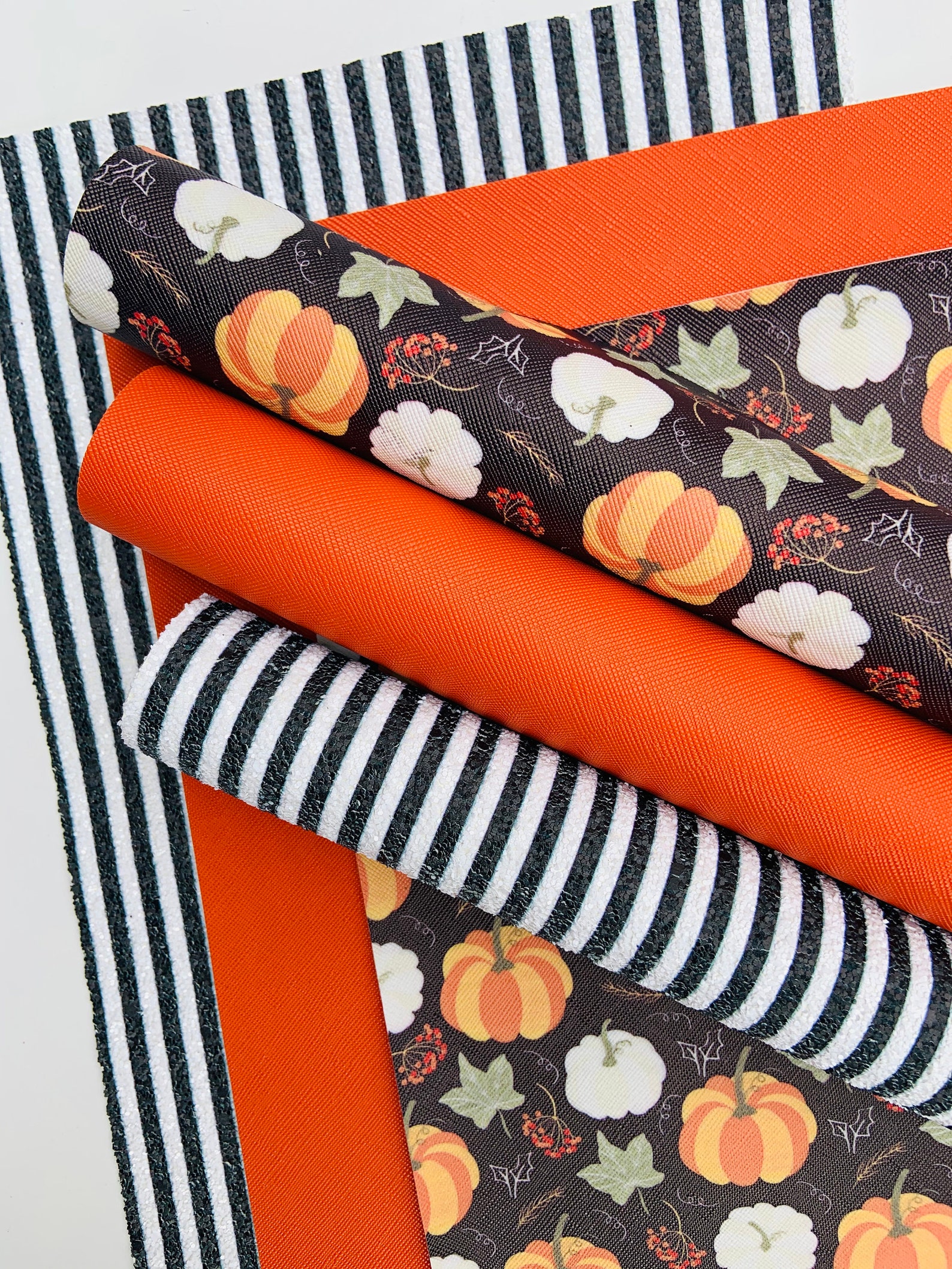 Faux Leather Sheets Pumpkin Fall Faux Leather. DIY Hairbows. Etsy