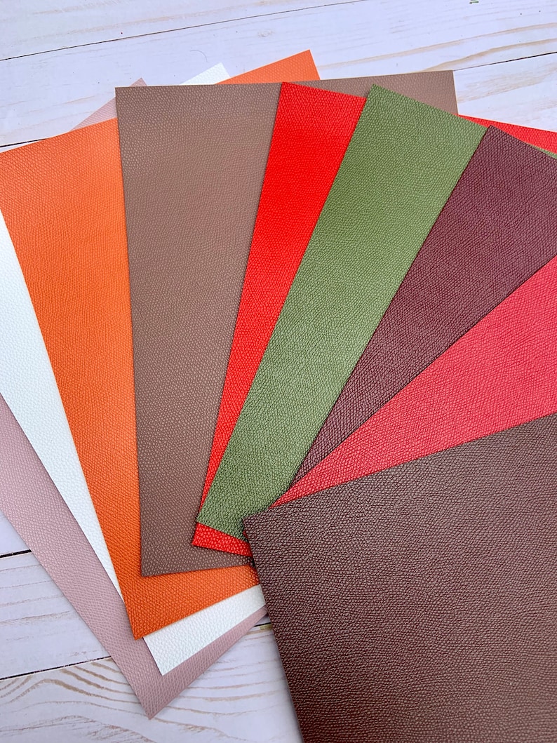 Faux Leather Sheets. Double Sided Faux Leather. DIY Hairbows. Etsy