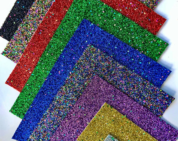 Tinsel Glitter, Glitter Sheets. Tinsel/rainbow Fabric, Glitter Sheet