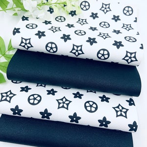 Faux leather sheets, Leather sheet, Black faux leather, Printed faux leather, Faux leather earring, DIY faux leather, Craft supplies leather bild 5