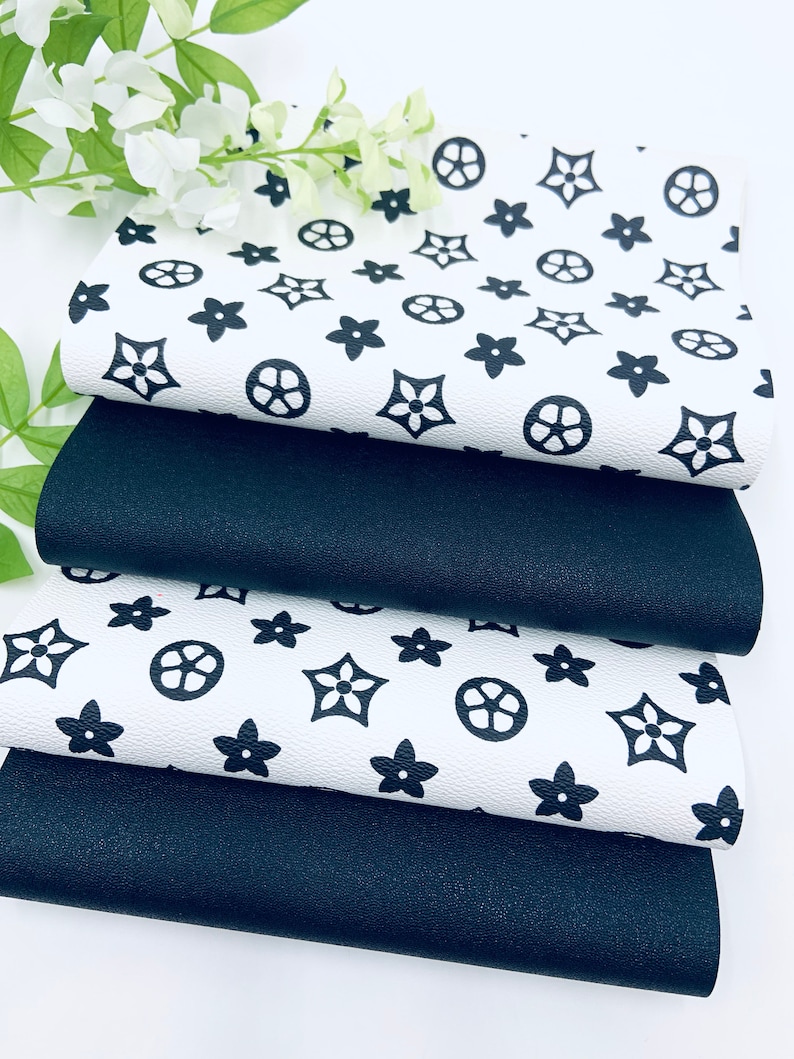 Faux leather sheets, Leather sheet, Black faux leather, Printed faux leather, Faux leather earring, DIY faux leather, Craft supplies leather bild 5