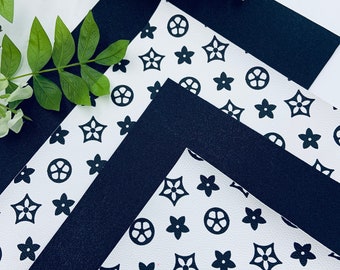 Faux leather sheets, Leather sheet, Black faux leather, Printed faux leather, Faux leather earring, DIY faux leather, Craft supplies leather