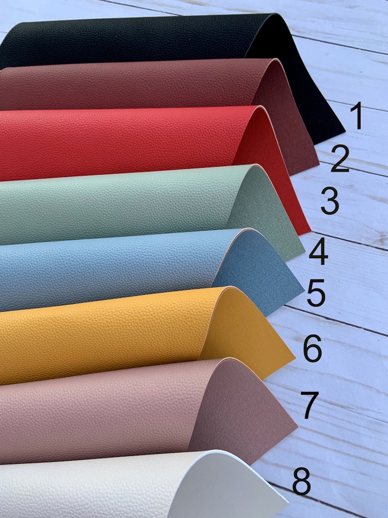 Faux Leather Sheets. Double Sided Faux Leather. DIY Hairbows. Etsy