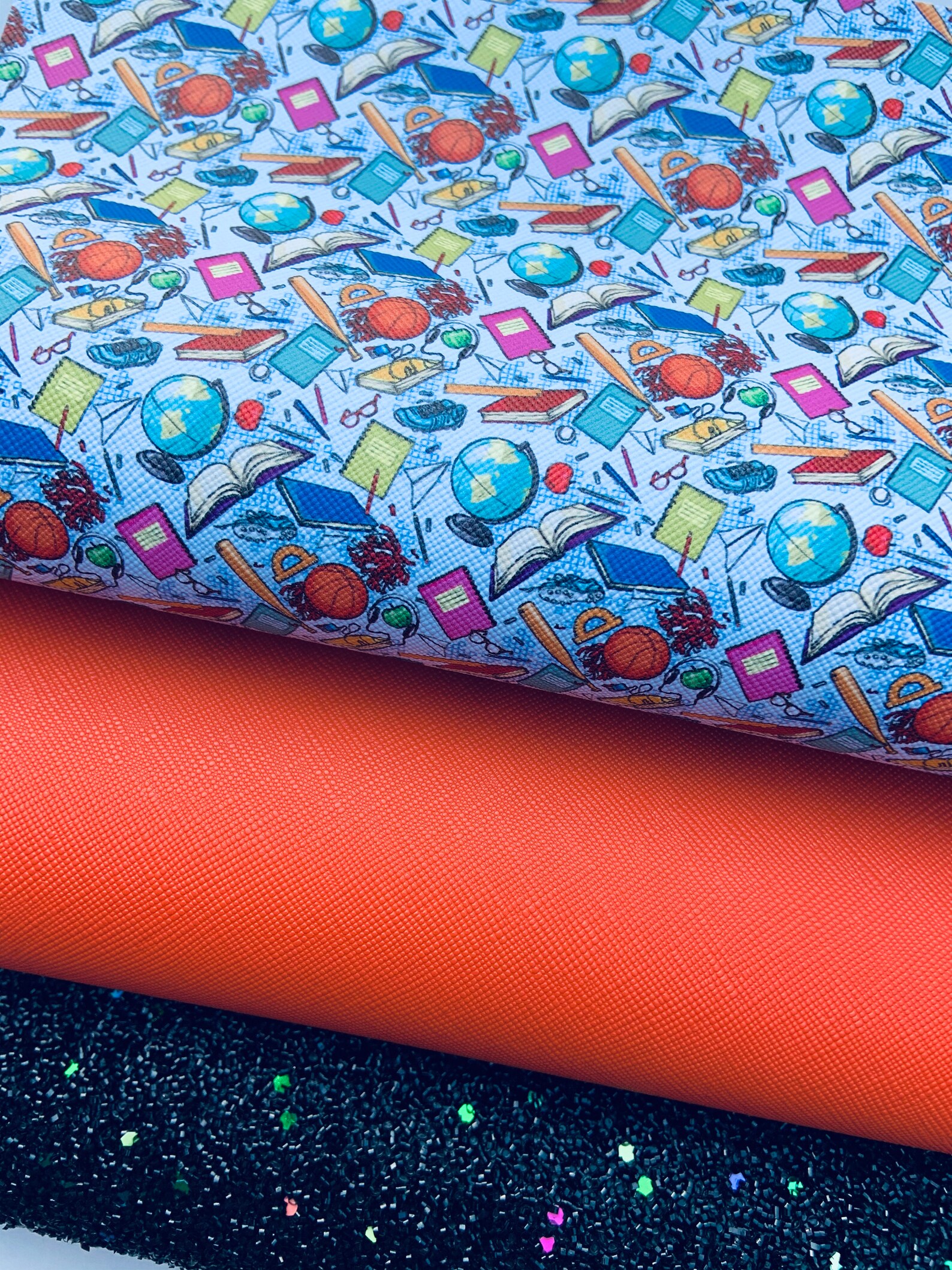 Faux Leather Sheets Back to School Faux Leather DIY Hair Etsy Faux Leather Sheets Back to School Faux Leather DIY Hair Etsy