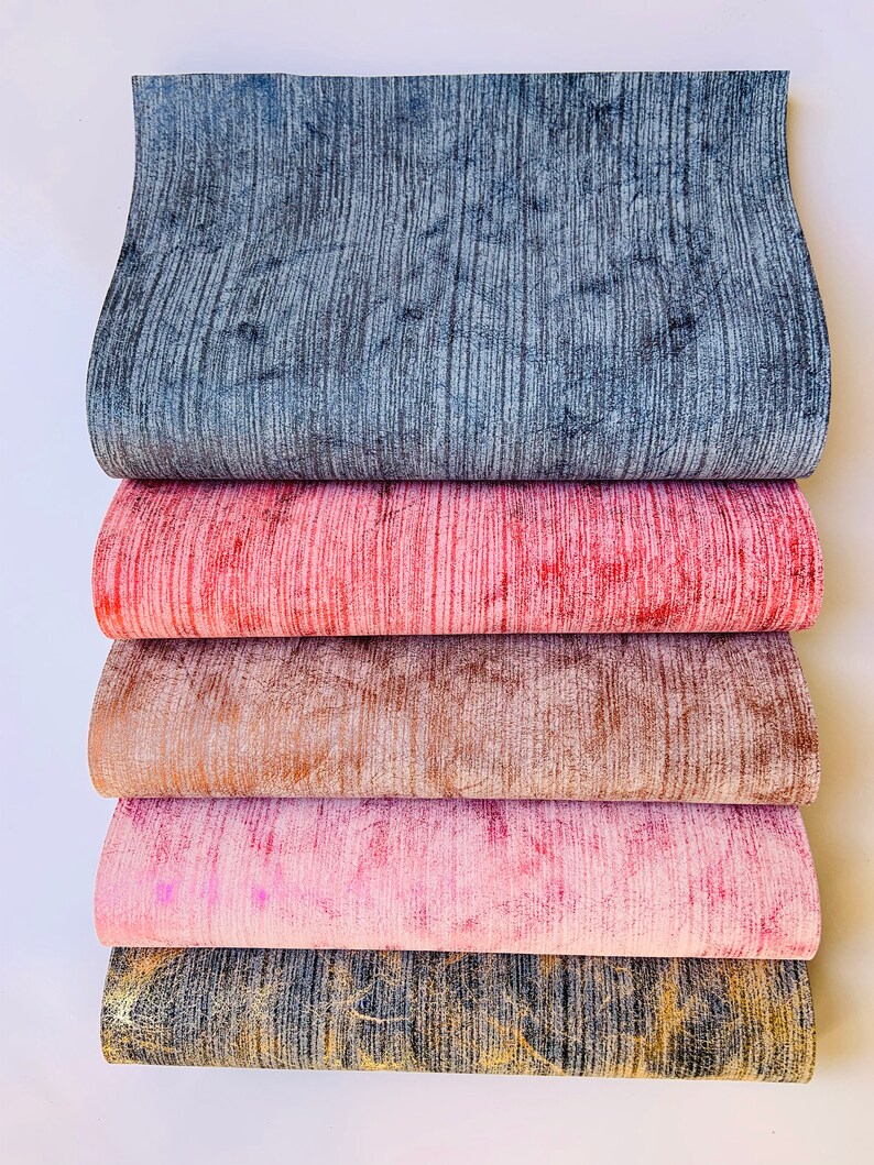 Faux leather sheets DIY hair bows printed faux leather PU Etsy