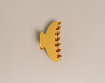 Pinza para el pelo extragrande - Cítrico, naranja bicolor