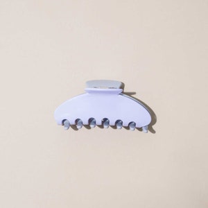 4&quot; Hair Claw Clip in Plum - Two Tone Purple