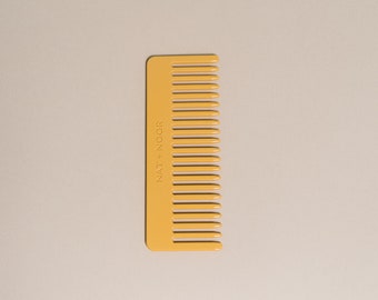 Peine de dientes anchos - Albaricoque Amarillo Naranja