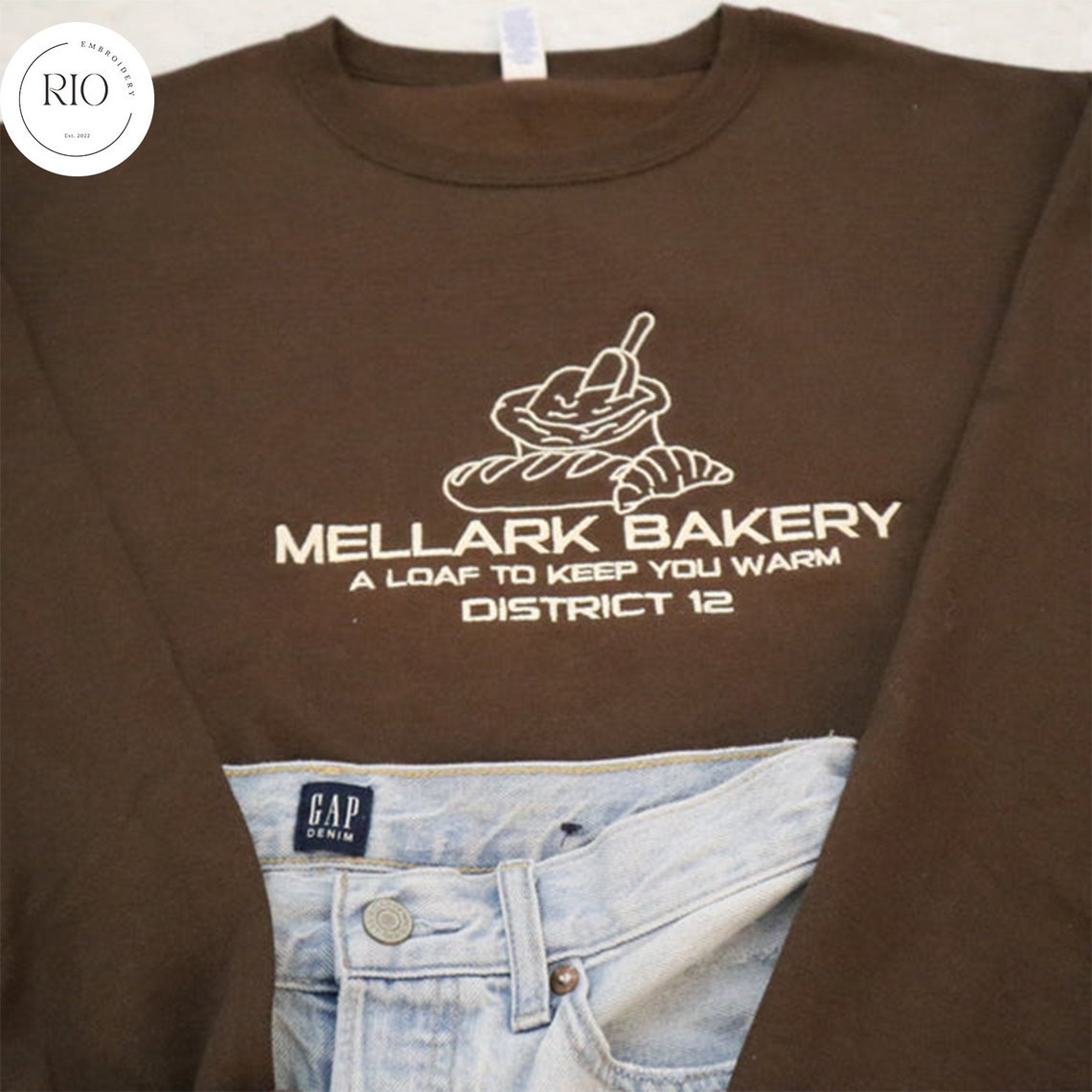 Mellark Bakery Sweatshirt THG Series All Districts District 12