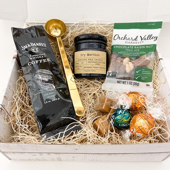 Coffee Lover Gift Box Best Friend Basket Personalized Etsy