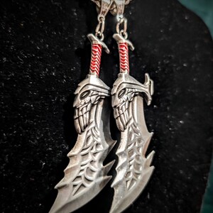 Blade of Chaos Necklace - Kratos, God of War, GoW, Sword, Fantasy, Gaming, Berserker, RPG image 5
