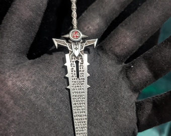 Crucible Sword Necklace: DOOM Eternal Inspired, Doom Guy