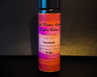 Bonfire Beltane-10ml Olejek do rytuału Sabbat Naturalne perfumy-Rolka z olejkami eterycznymi-Olejek do namaszczania pogańskiej wiedźmy-Olejek do zaklęć dobrobytu-Kup swój już teraz!