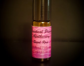 Regal Rose Ritual Oil Natural Perfume Roller-Essential Oil Flower Fragrance-Roll On Blessing Oil-Herbal Magic-Aroma Spell Oil-Kup swój już teraz!