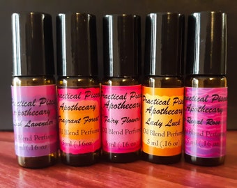 Ritual Oil Fragrance Roller-Variety Fragrance Collection-Natural Essential Oil Perfume Gift Set-Mix and Match-Create Your Own-Get Yours Now!