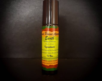 Earth Ritual Oil-Elemental Perfume Roller Collection-Element Spell Oils-Natural Essential Oil  Fragrances-Spiritual Colognes-Get Yours Now!