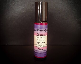 Water Ritual Oil-Elemental Perfume Roller Collection-Element Spell Oils-Natural Essential Oil  Fragrances-Spiritual Colognes-Get Yours Now!