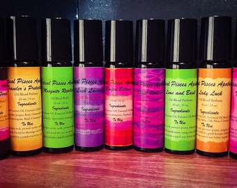 Ritual Oil Fragrance Roller-Variety Fragrance Collection-Natural Essential Oil Perfume Gift Set-Mix and Match-Create Your Own-Get Yours Now!