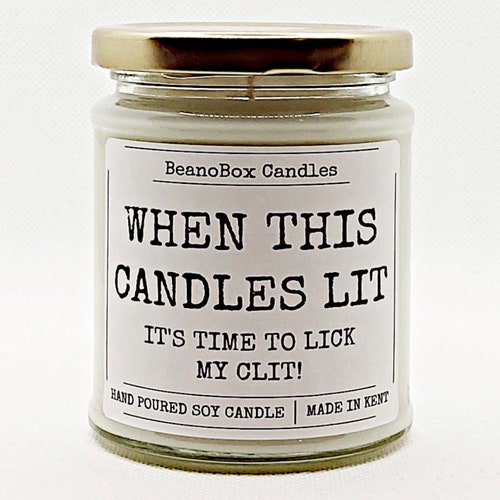 Funny Gift Rude Candles Gift for Her Funny Candle Friend Etsy UK