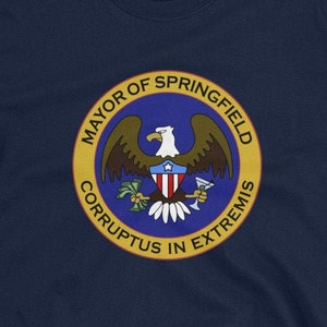 Mayor of Springfield Crest Corruptus in Extremis inspired by | Etsy