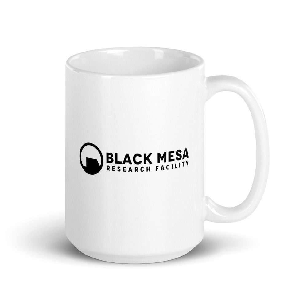 Black Mesa Research Facility Half life Game Inspired Ceramic Cup Mug 
