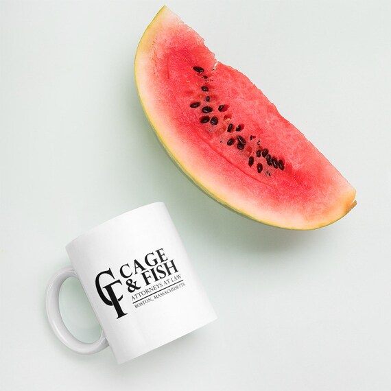 Cage And Fish Attorneys At Law Inspired By Ally Mcbeal Mug Etsy
