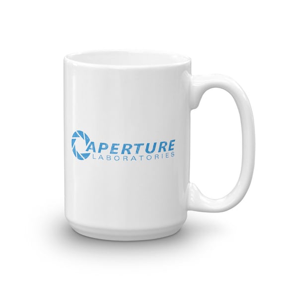 Portal café-taza Aperture Laboratories