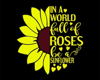 Download Sunflower quotes | Etsy
