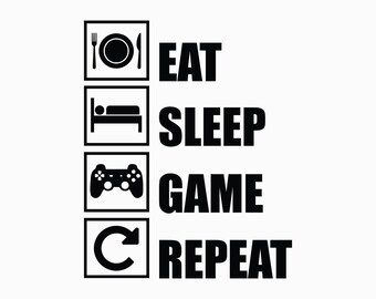 Download Eat Sleep Roblox Repeat Svg