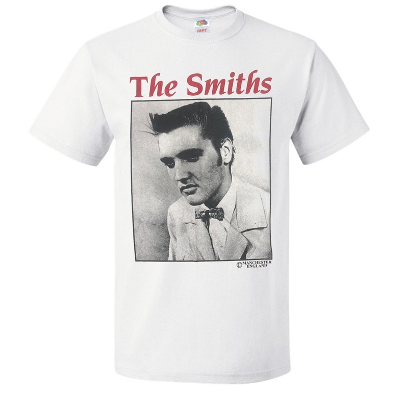 80's The Smiths Morrissey ELVIS Shoplifter Vintage T-shirt | Etsy
