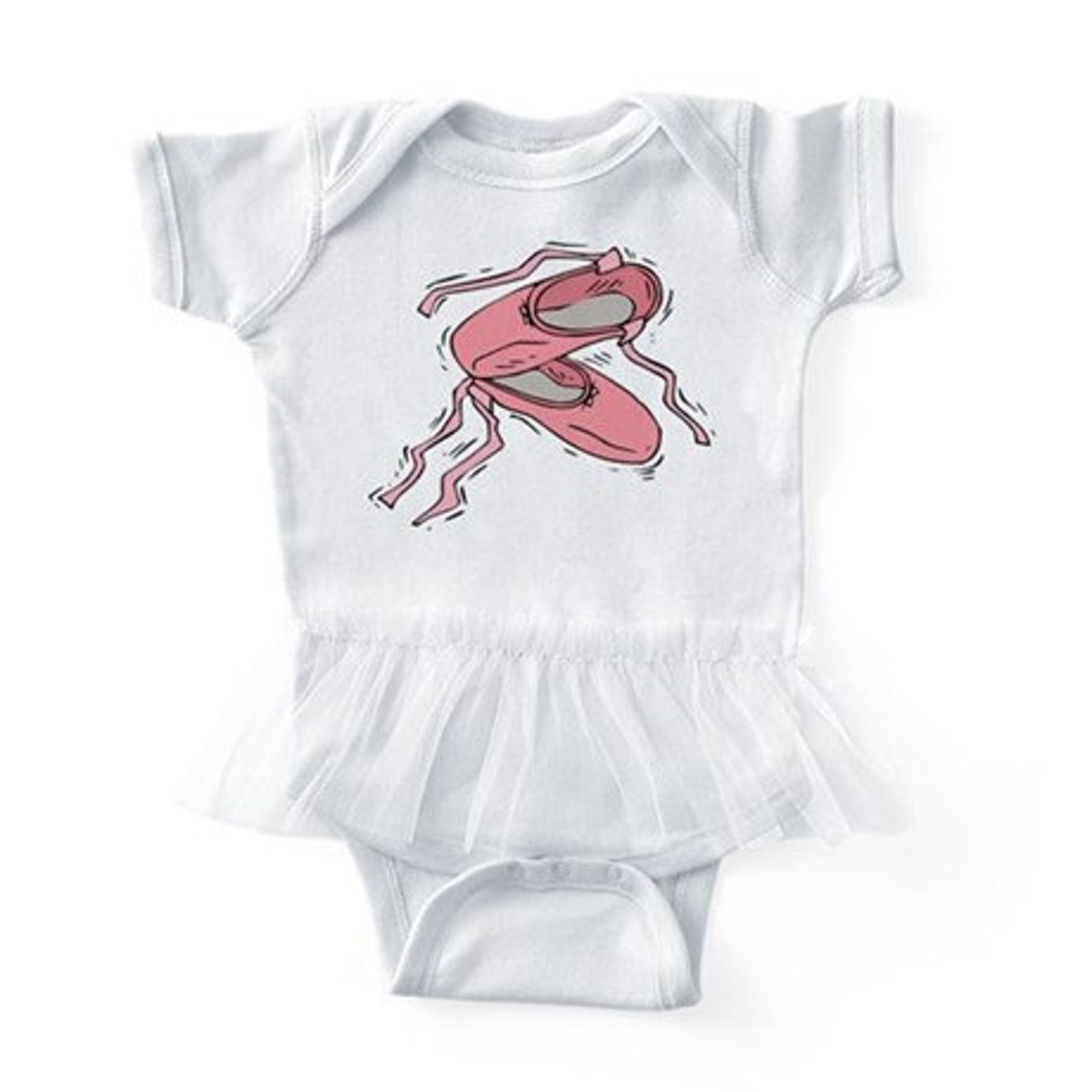 ballet shoes #2 infant tutu bodysuit