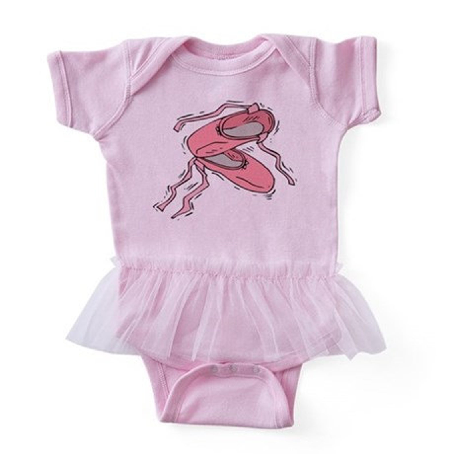 ballet shoes #2 infant tutu bodysuit