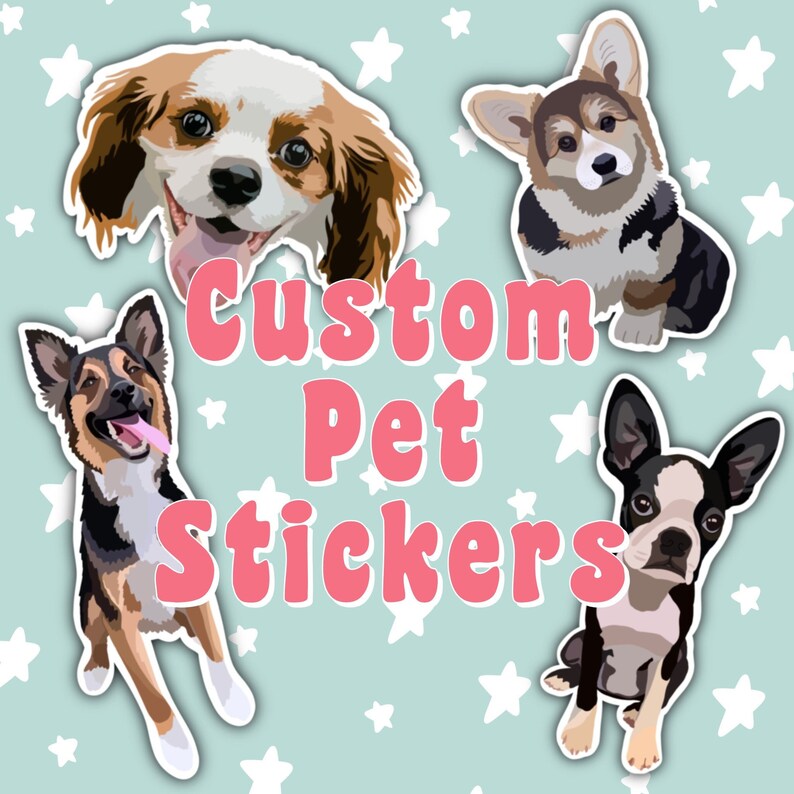 personalized pet stickers