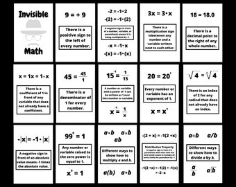 Classroom Math Signs - Etsy