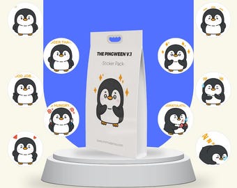 Das Pingween Sticker Pack V.1