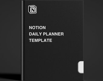 Notion tägliche Planer-Vorlage - Produktionswerkzeuge | Software | Planer | Gewohnheiten | Lernen | Programm | Digitales Produkt | Herunterladen