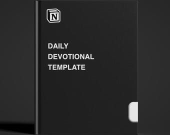 Tägliche Andacht Vorlage - Notion Template | Produktionswerkzeuge | Software | Planer | Gewohnheiten | Programm | Digitales Produkt | Herunterladen