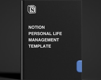 Notion Personal Life-Planment-Vorlage - Produktivitäts-Werkzeuge | Planer | Gewohnheiten | Lernen | Software | Digitales Produkt | Herunterladen