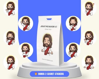 Jesus The Saviour Sticker Pack V.1