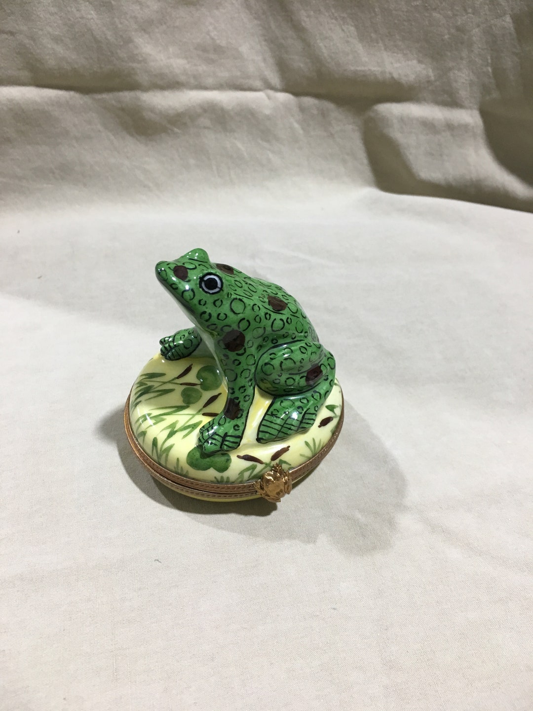 Limoges Frog Box Etsy