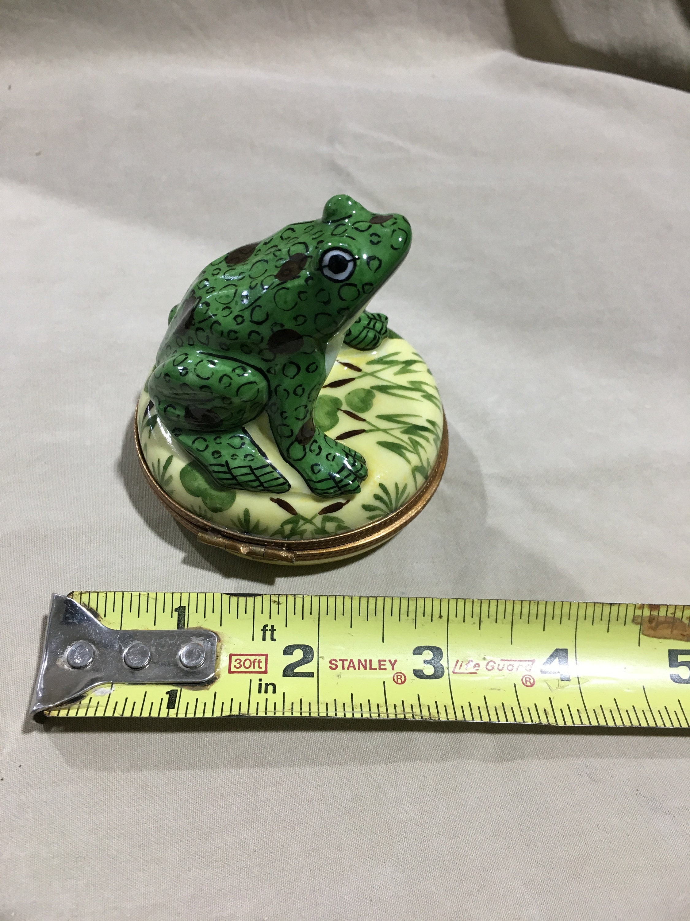 Limoges Frog Box Etsy