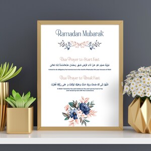 Ramadan Duas, Fasting Duas, Countdown to Eid, Suhoor & Iftar Time, Ramadan Calendar, Ramadan Decoration, Ramadan Printable, Salah Tracker