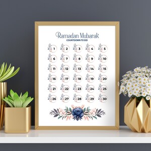 Countdown to Eid, Suhoor & Iftar Time, Ramadan Duas, Fasting Duas, Ramadan Calendar, Ramadan Decoration, Ramadan Printable, Salah Tracker
