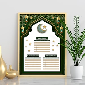 Suhoor & Iftar Time, Ramadan Duas, Fasting Duas, Countdown to Eid, Ramadan Calendar, Ramadan Decoration, Ramadan Printable, Salah Tracker
