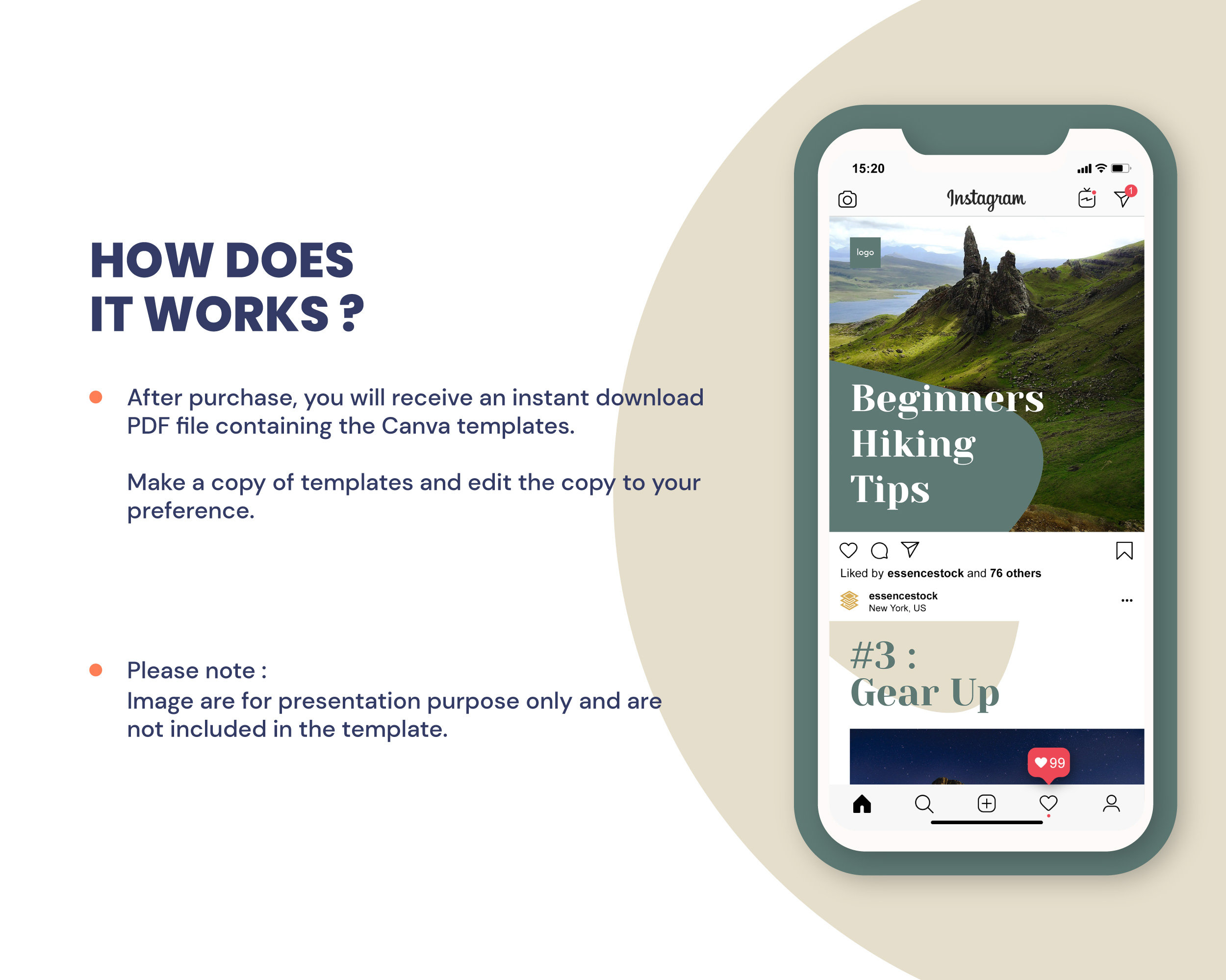 Instagram Carousel Canva — Agave Green, Instagram Carousel Templates ...