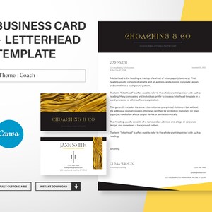 Modello di biglietto da visita e carta intestata per pullman, canva per progettazione di biglietti da visita professionali, canva modificabile per carta intestata A4, download istantaneo