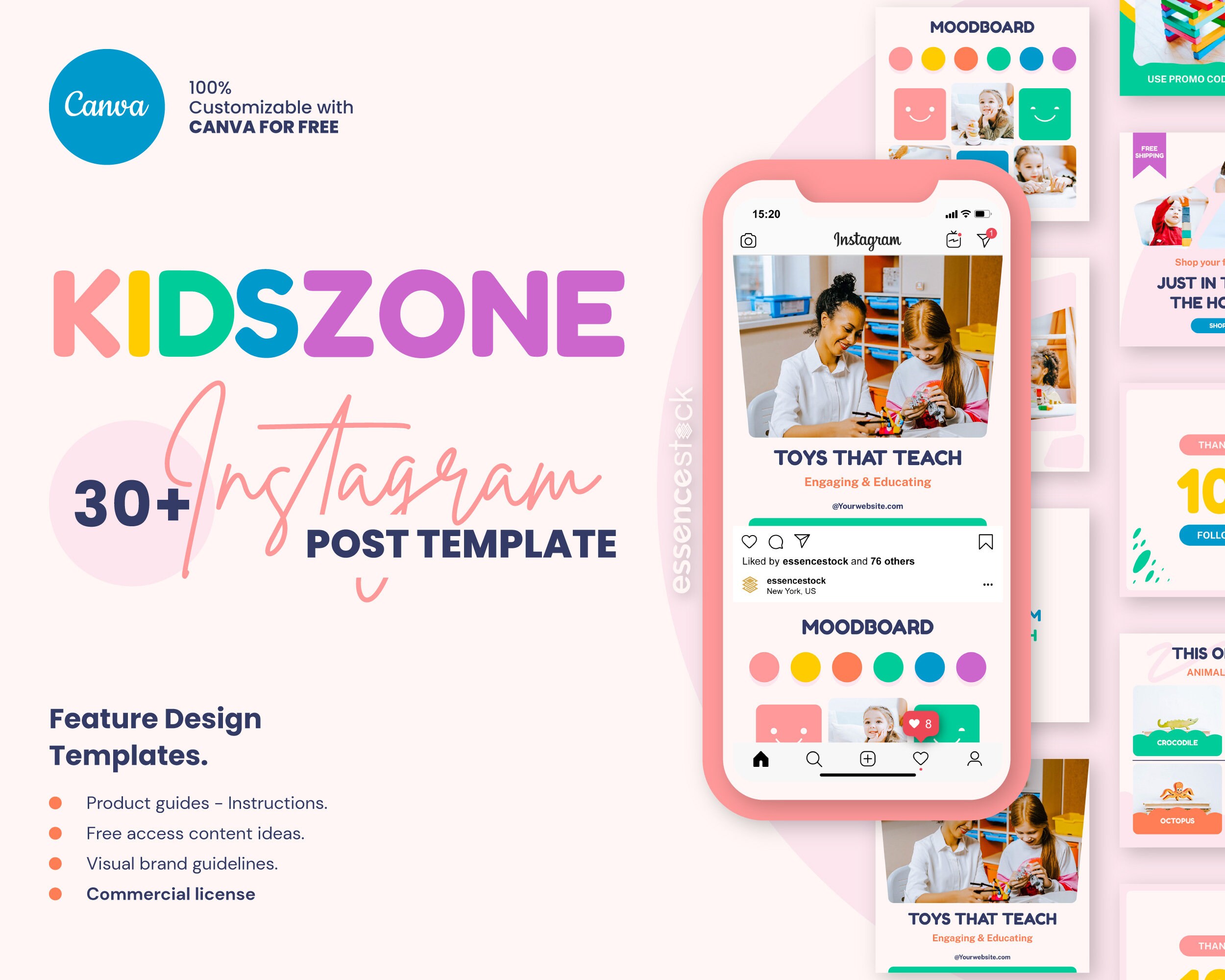 Page 20 - Free and customizable kids templates