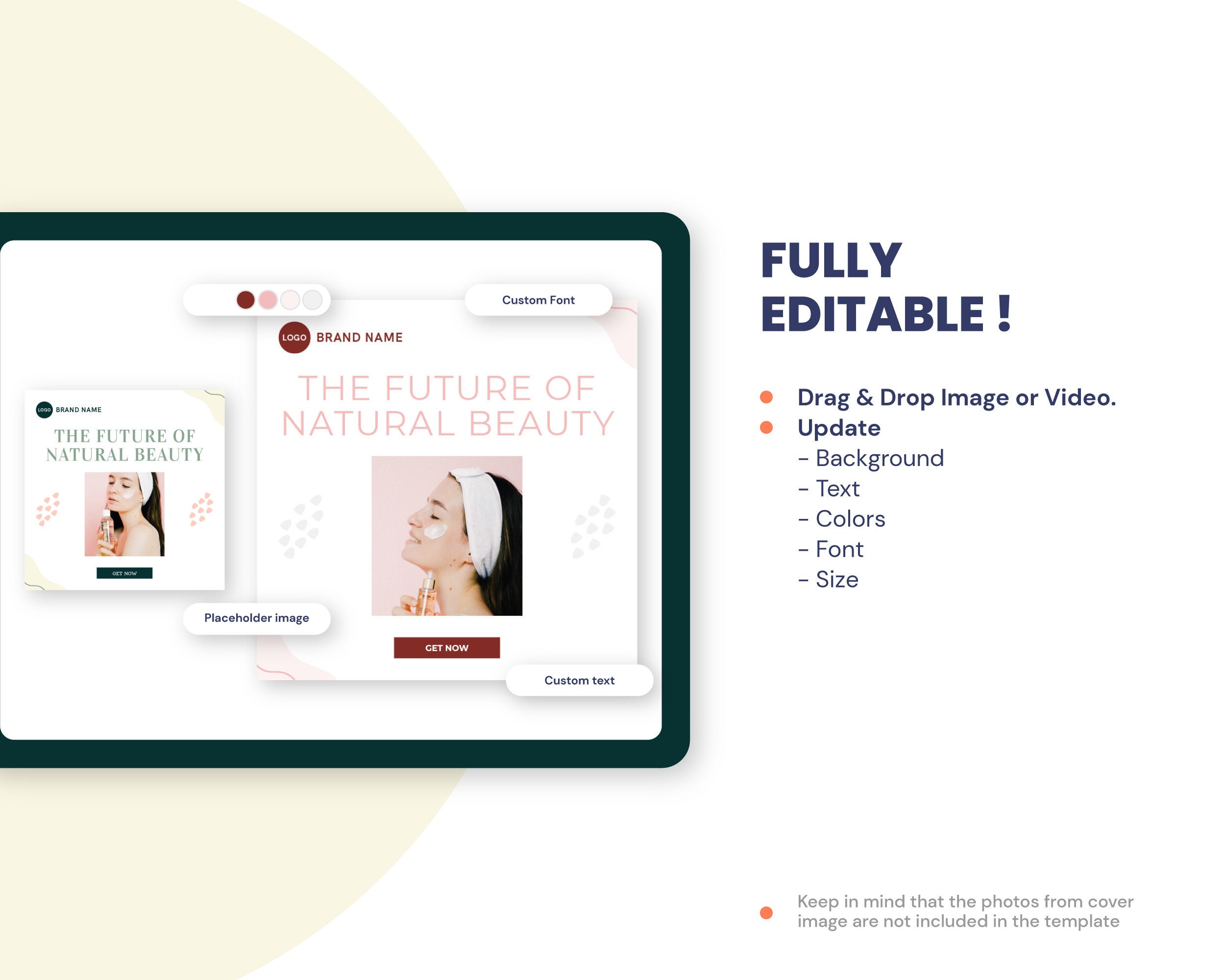 WELLNESS INSTAGRAM TEMPLATE — Senses, Blog Templates, Health Templates ...